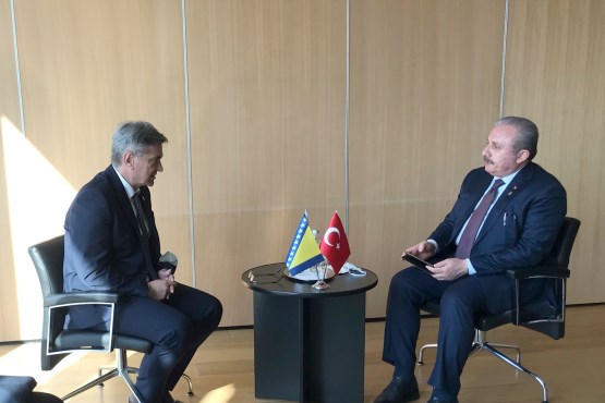 Predsjedavajući Predstavničkog doma dr. Denis Zvizdić razgovarao sa predsjednikom Velike narodne skupštine Republike Turske
